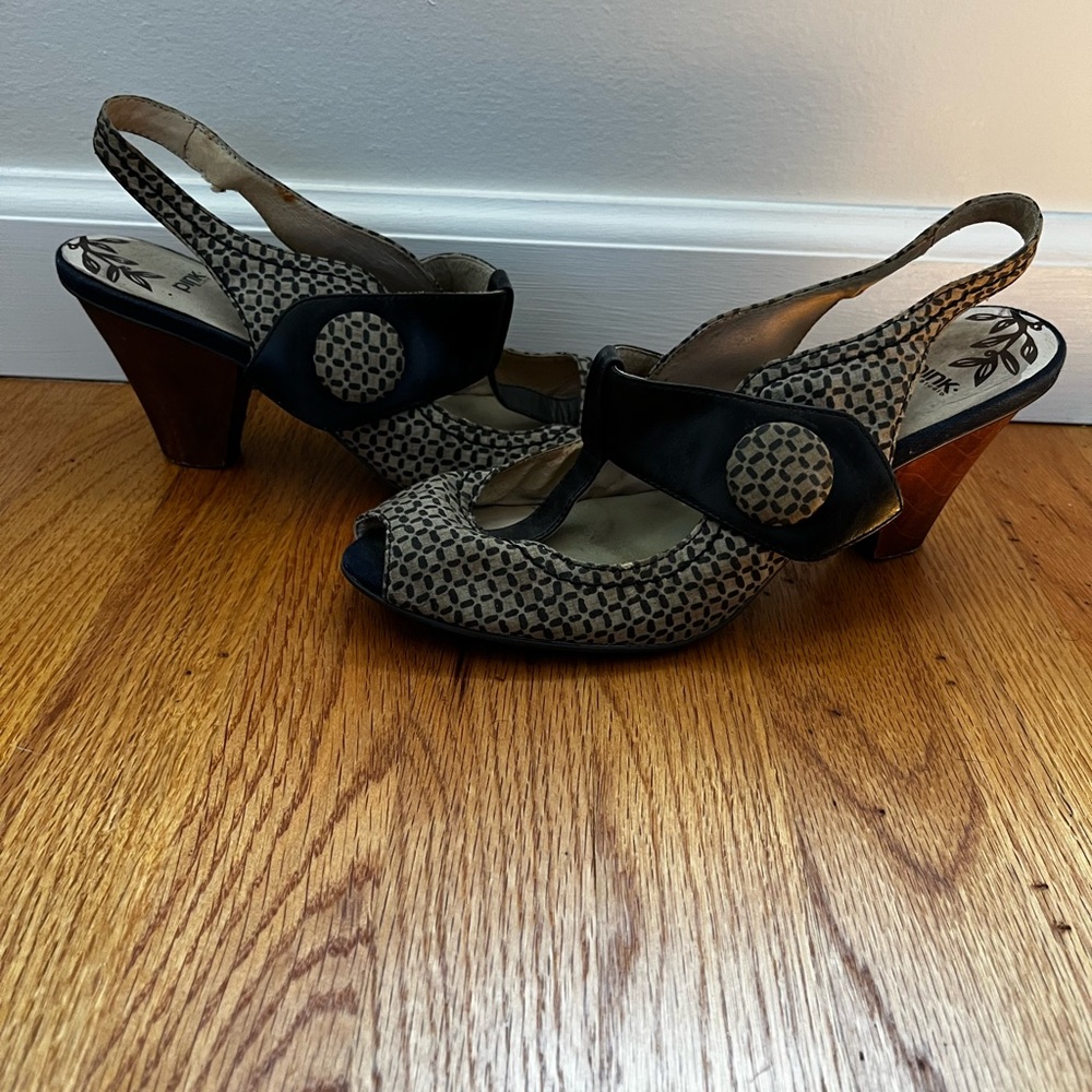 Pink Studio Navy Shoes